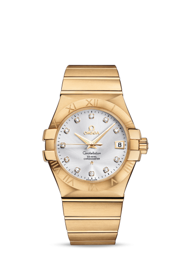 Omega Constellation Co-Axial 35 Yellow Gold / Silver